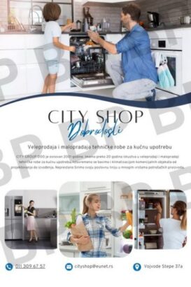 CITY SHOP Veleprodaja i maloprodaja tehničke robe