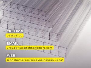 Leksan ploče sa UV zaštitom – jednokomorne i višekomorne