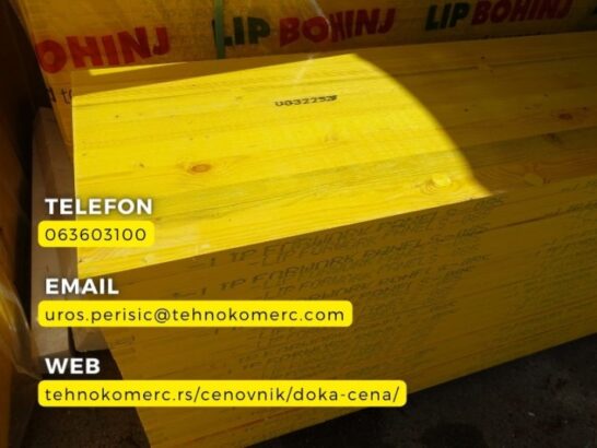 Doka – građevinska oplata 27 mm