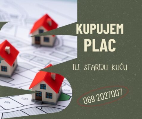 Kupujem plac ili stariju kuću, Beograd i okolina