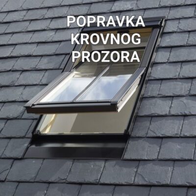 Popravka krovnih prozora