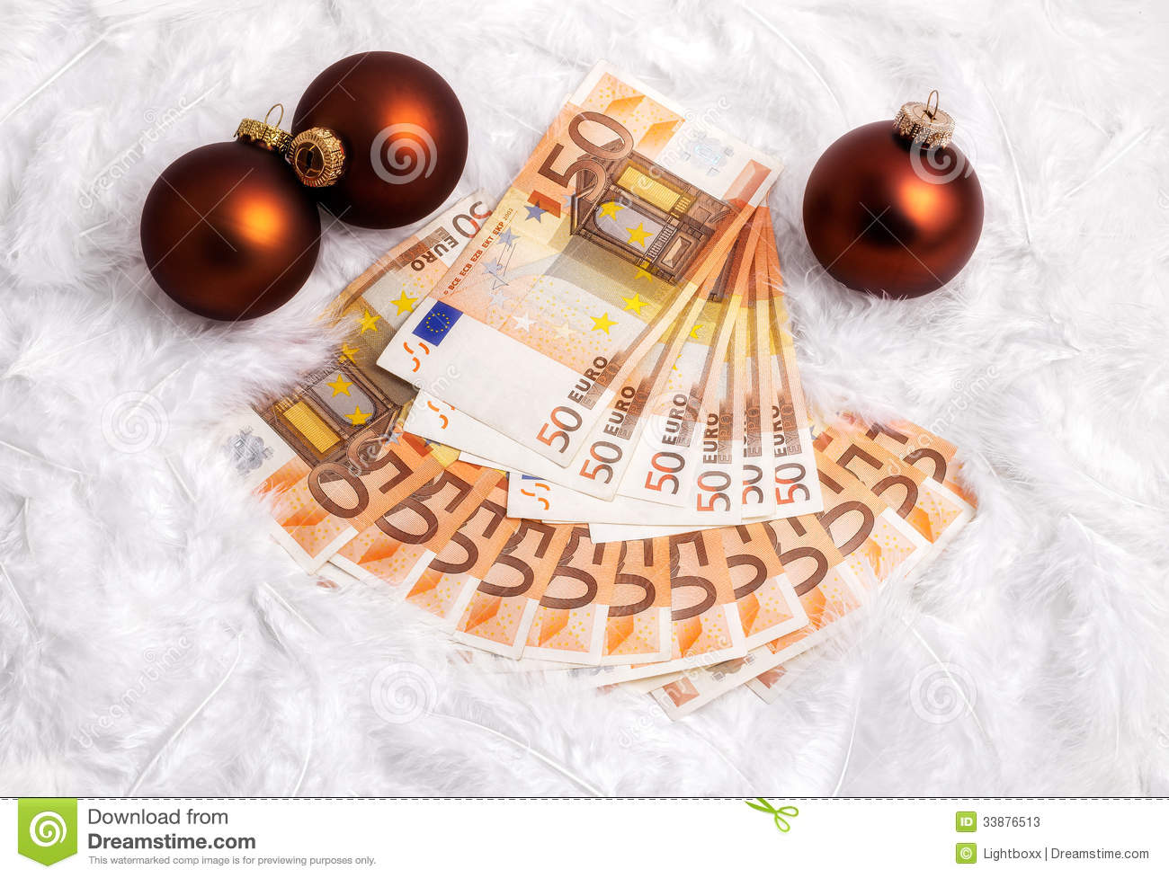 christmas euro banknotes f