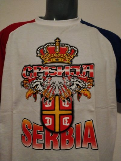 Trobojne majice Srbija 1-7