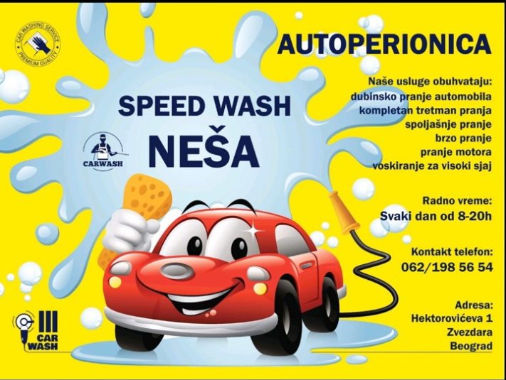 Autoperionica Speed Wash isecena