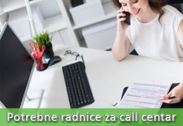 3 Potrebne radnice za call centar