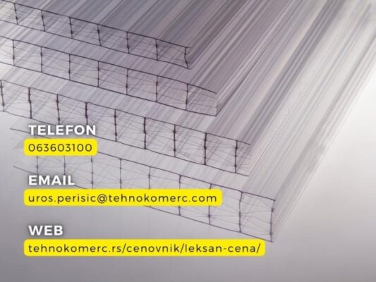 Leksan ploče sa UV zaštitom – jednokomorne i višekomorne