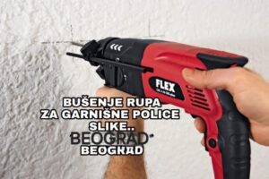 Bušenje rupa za tiplove