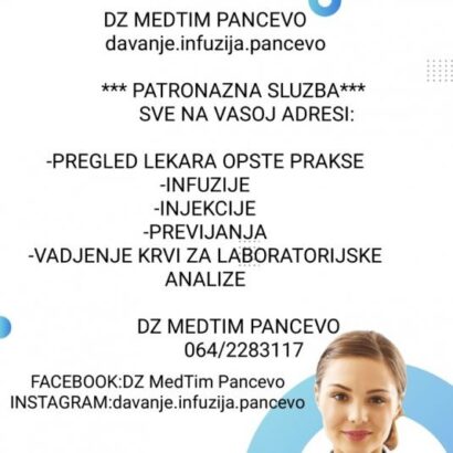 Dodavanje infuzije Pancevo