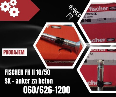 FISCHER FH II 10/50 SK – anker za beton