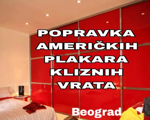 Popravka plakara kliznih vrata