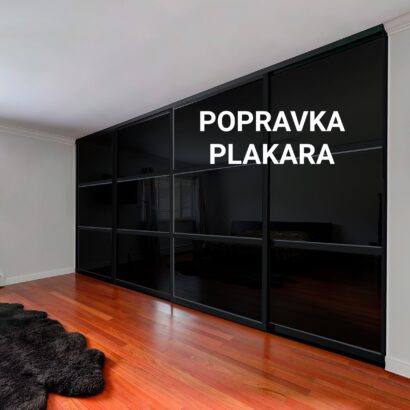 Popravka plakara kliznih vrata