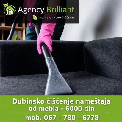 Dubinsko čišćenje nameštaja od mebla 6000...