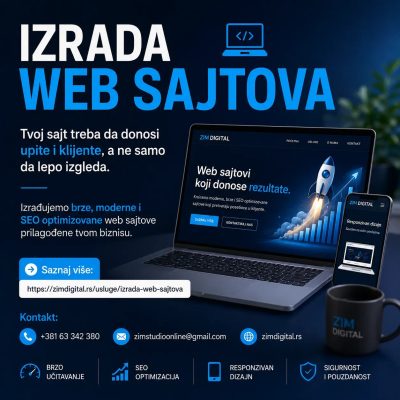 IZRADA WEB SAJTOVA