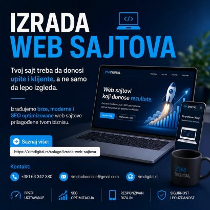IZRADA WEB SAJTOVA