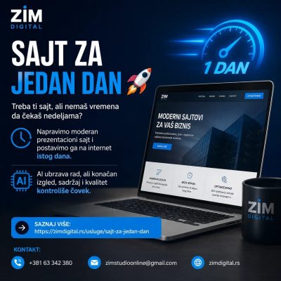 SAJT ZA JEDAN DAN