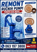 Remont ručnih pumpi