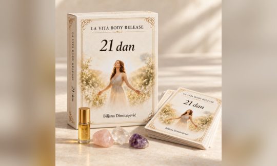 La Vita Body Release – 21 dan je praktičan set kartica sa QR audiom